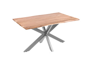 #naturfarben #140(220)x90 #spider-gestellsilber