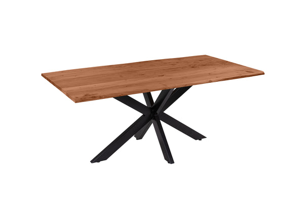 #nussbaumfarben #180(280)x90 #spider-gestellschwarz