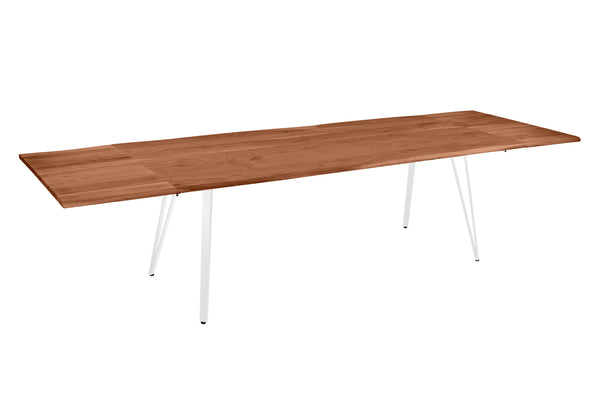 #nussbaumfarben #220(320)x100 #vierfuß-gestellweiß