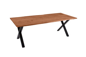 #nussbaumfarben #220(320)x100 #x-gestellschwarz