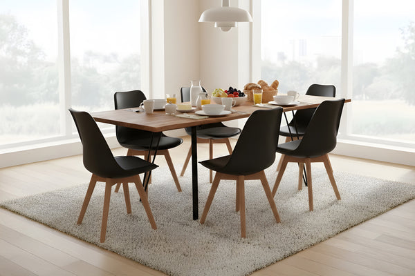 #naturfarben #160(260)x90 #vierfuß-gestellschwarz