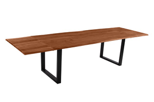 #nussbaumfarben #220(320)x100 #u-gestellschwarz