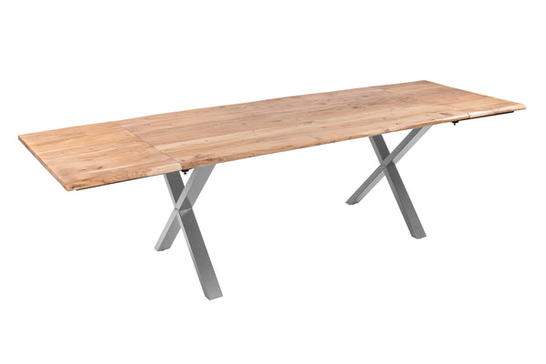 #naturfarben #180(280)x90 #x-gestellsilber