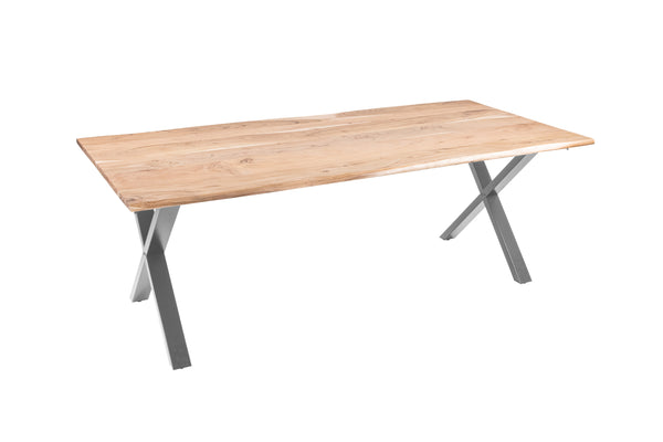 #naturfarben #200(300)x100 #x-gestellsilber