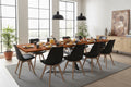 #nussbaumfarben #220(320)x100 #spider-gestellsilber