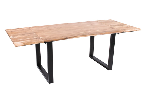 #naturfarben #140(220)x90 #u-gestellschwarz