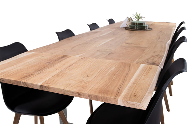 #naturfarben #200(300)x100 #u-gestellsilber