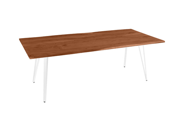 #nussbaumfarben #220(320)x100 #vierfuß-gestellweiß