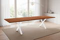 #nussbaumfarben #220(320)x100 #x-gestellweiß