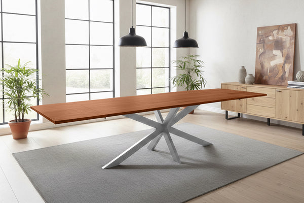 #nussbaumfarben #200(300)x100 #spider-gestellsilber