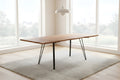 #naturfarben #140(220)x90 #vierfuß-gestellschwarz