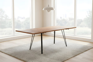 #naturfarben #140(220)x90 #vierfuß-gestellschwarz