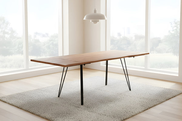 #naturfarben #140(220)x90 #vierfuß-gestellschwarz