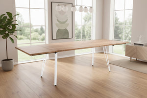 #naturfarben #180(280)x90 #vierfuß-gestellweiß