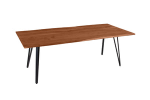 #nussbaumfarben #220(320)x100 #vierfuß-gestellschwarz
