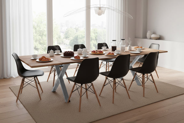#naturfarben #220(320)x100 #x-gestellsilber
