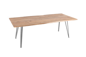 #naturfarben #200(300)x100 #vierfuß-gestellsilber