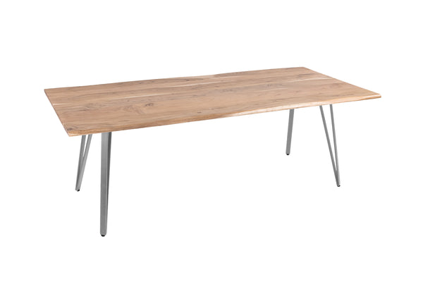 #naturfarben #200(300)x100 #vierfuß-gestellsilber