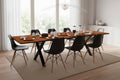#nussbaumfarben #220(320)x100 #x-gestellschwarz