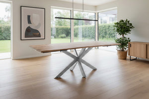 #naturfarben #120(200)x90 #spider-gestellsilber