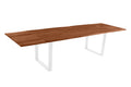 #nussbaumfarben #220(320)x100 #u-gestellweiß