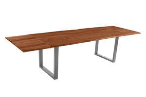 #nussbaumfarben #220(320)x100 #u-gestellsilber