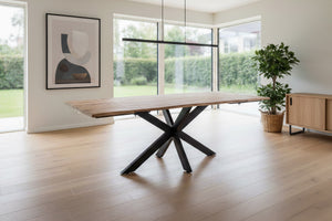 #naturfarben #120(200)x90 #spider-gestellschwarz