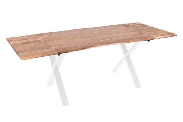 #naturfarben #160(260)x90 #x-gestellweiß