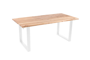 #naturfarben #180(280)x90 #u-gestellweiß