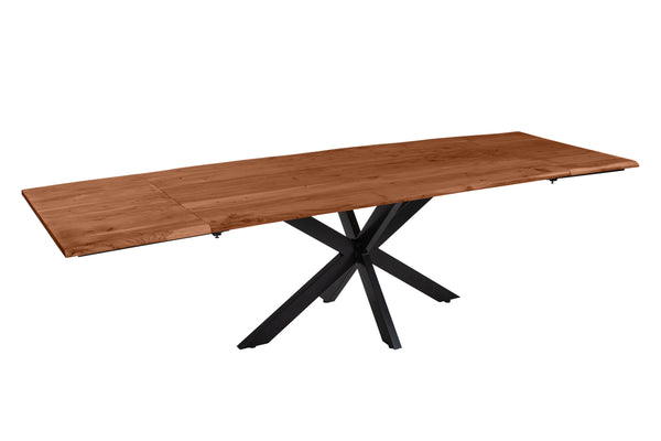 #nussbaumfarben #180(280)x90 #spider-gestellschwarz