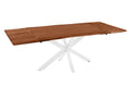 #nussbaumfarben #140(220)x90 #spider-gestellweiß