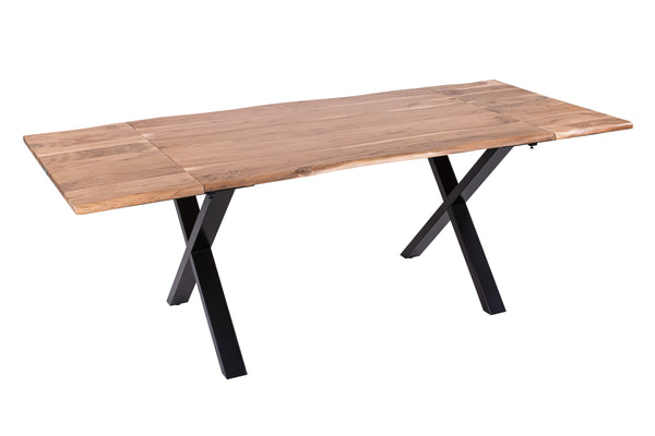 #naturfarben #160(260)x90 #x-gestellschwarz