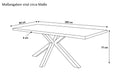#holzgrau-optik #180x90 #spider-gestellweiß