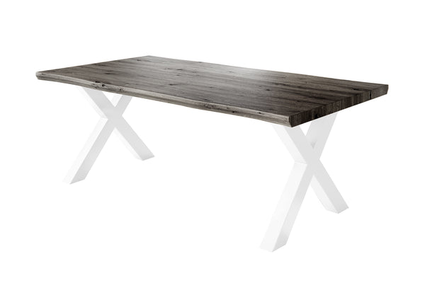 #holzgrau-optik #180x90 #x-gestellweiß