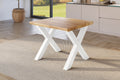 #holzwildeiche-optik #80x80 #x-gestellweiß