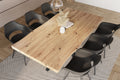 #holzwildeiche-optik #220x100 #spider-gestellschwarz