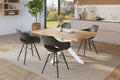 #holzwildeiche-optik #120x80 #spider-gestellweiß