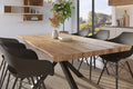 #holzwildeiche-optik #220x100 #spider-gestellschwarz