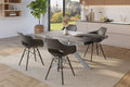 #holzgrau-optik #120x80 #spider-gestellsilber