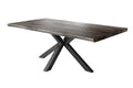 #holzgrau-optik #180x90 #spider-gestellschwarz