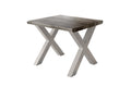 #holzgrau-optik #80x80 #u-gestellsilber