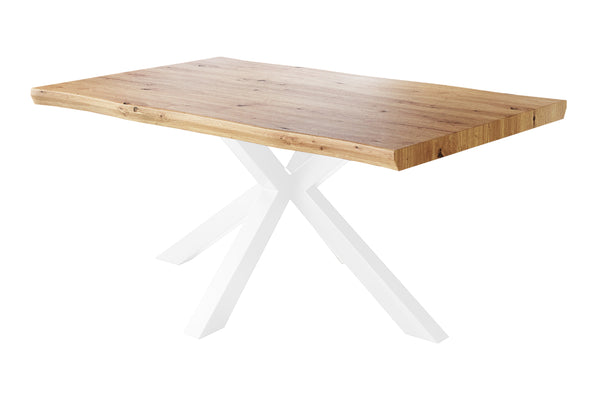 #holzwildeiche-optik #120x80 #spider-gestellweiß