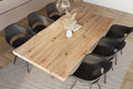 #holzwildeiche-optik #220x100 #spider-gestellsilber