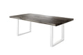 #holzgrau-optik #180x90 #u-gestellweiß