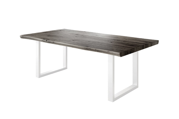 #holzgrau-optik #180x90 #u-gestellweiß