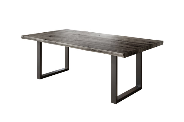 #holzgrau-optik #180x90 #u-gestellschwarz