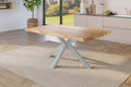#holzwildeiche-optik #140x80 #spider-gestellsilber