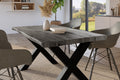 #holzgrau-optik #120x80 #x-gestellschwarz