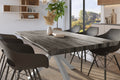 #holzgrau-optik #180x90 #spider-gestellsilber