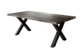 #holzgrau-optik #180x90 #x-gestellschwarz